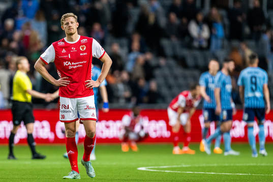 Kalmars Lars Saetra deppar