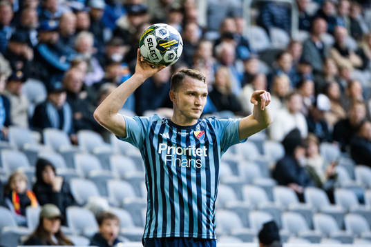 Djurgårdens Piotr Johansson