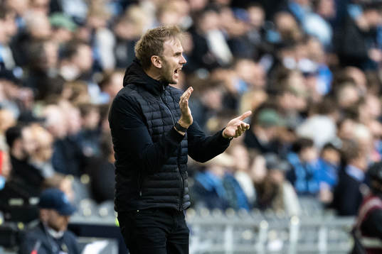 Kalmars tränare Henrik Jensen