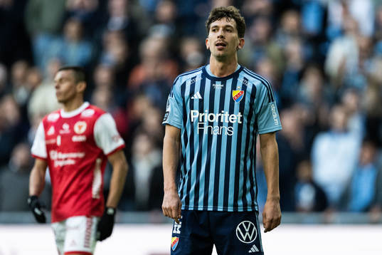 Djurgårdens Gustav Wikheim deppar