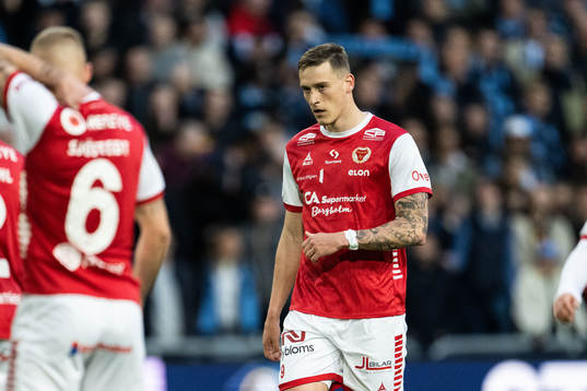 Kalmars Mileta Rajovic deppar