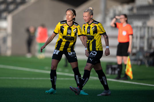 Häckens Aivi Luik och Marika Bergman Lundin