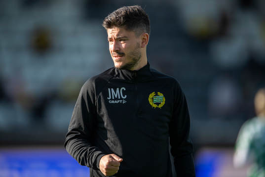 Hammarbys fystränare Jesús Mateo Cortés