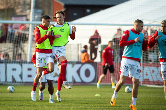 Degerfors Elyas Bouzaiene och Gustav Granath