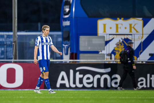 IFK Göteborgs Johan Bångsbo deppar
