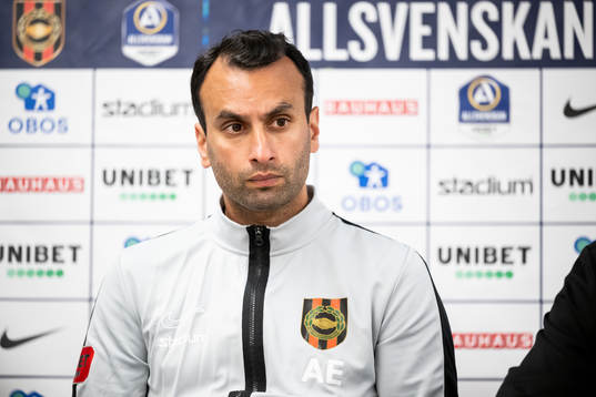 Brommapojkarnas assisterande tränare Andreas Engelmark