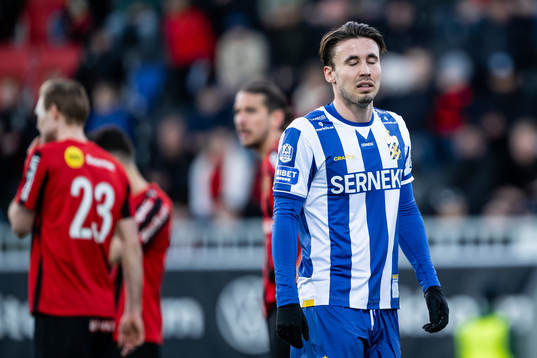 IFK Göteborgs Anders Trondsen deppar
