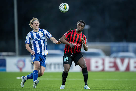 IFK Göteborgs Johan Bångsbo och Brommapojkarnas Richie