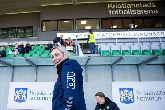 Kristianstads tränare Elisabet Gunnarsdottir