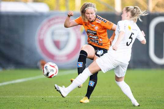 Kristianstads Hlin Eiriksdottir och Brommapojkarnas Wilma