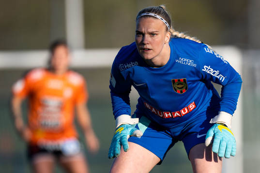 Brommapojkarnas målvakt Nichole Persson
