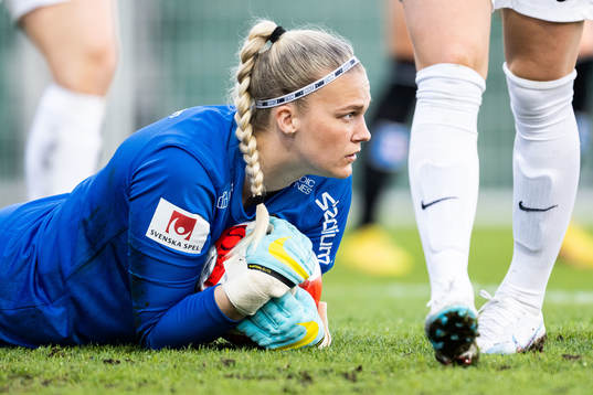 Brommapojkarnas målvakt Nichole Persson
