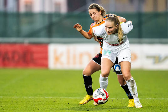 Kristianstads Emma Petrovic och Brommapojkarnas Klara Andrup