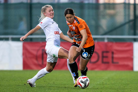 Brommapojkarnas Ellen Toivio och Kristianstads Tabitha