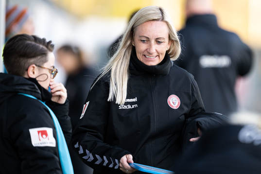 Kristianstads tränare Elisabet Gunnarsdottir