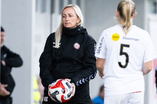 Kristianstads tränare Elisabet Gunnarsdottir