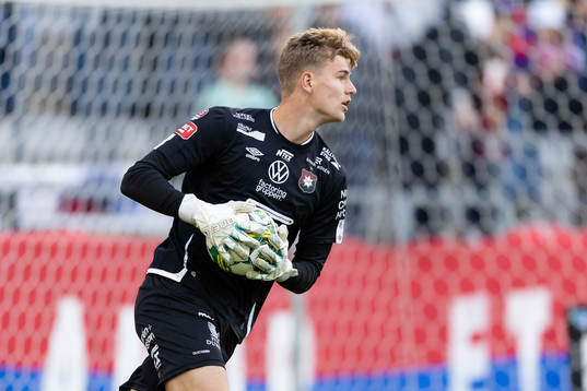 Örgrytes målvakt Mathias Nilsson