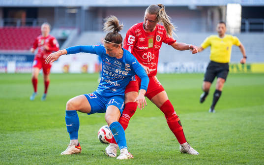 Kalmars Patricia Fischerova och Örebros Louise Lillbäck
