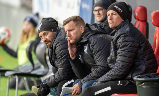Kalmars tränare Jens Wedeborg deppar