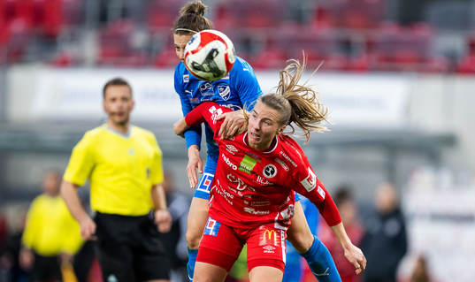 Kalmars Patricia Fischerova och Örebros Louise Lillbäck