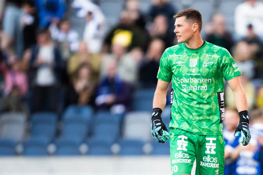 Elfsborgs målvakt Hakon Valdimarsson deppar