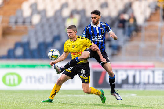 Elfsborgs Andre Ibsen Rømer och Sirius Joakim Persson
