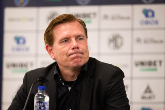 Sirius tränare Christer Mattiasson