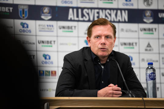 Sirius tränare Christer Mattiasson