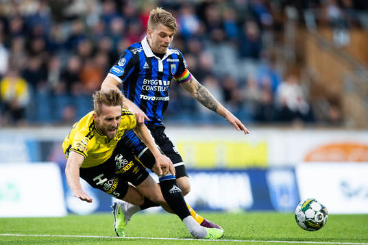 Elfsborgs Jack Cooper-Love och Sirius Marcus Klingenberg