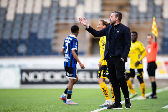 Elfsborgs manager Jimmy Thelin
