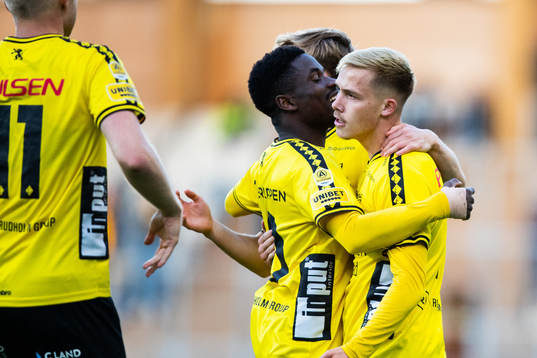 Elfsborgs Jacob Ondrejka jublar