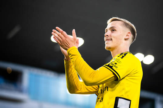 Elfsborgs Jacob Ondrejka jublar