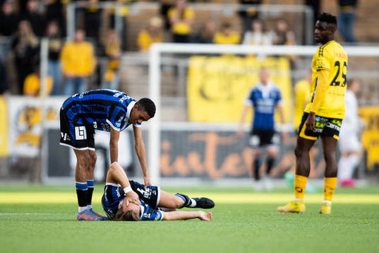 Sirius Daniel Stensson har ont