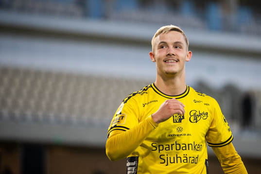 Elfsborgs Jacob Ondrejka jublar