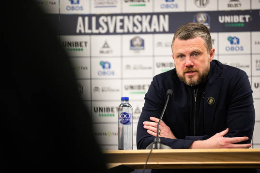 Elfsborgs manager Jimmy Thelin