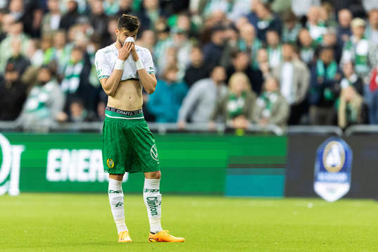 Hammarbys Viktor Djukanovic deppar