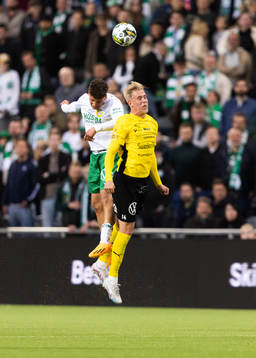 Hammarbys Noah Åstrand John och Mjällbys Herman Johansson