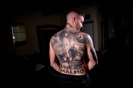 Bengt Madsens barnbarn Tristan vann en tatueringstävling