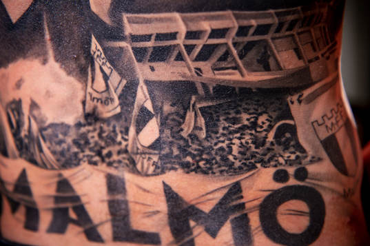 Bengt Madsens barnbarn Tristan vann en tatueringstävling