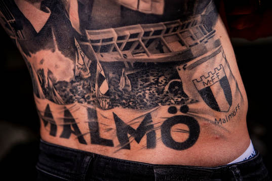 Bengt Madsens barnbarn Tristan vann en tatueringstävling