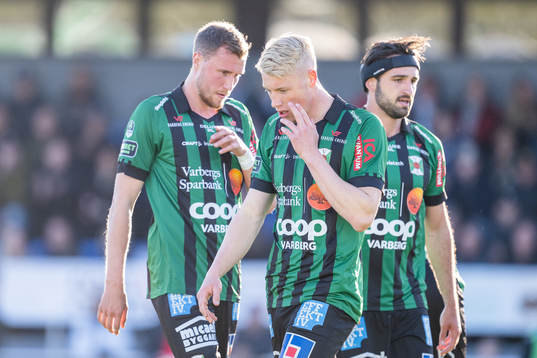 Varbergs Niklas Dahlström, Vilmer Rönnberg och Oliver