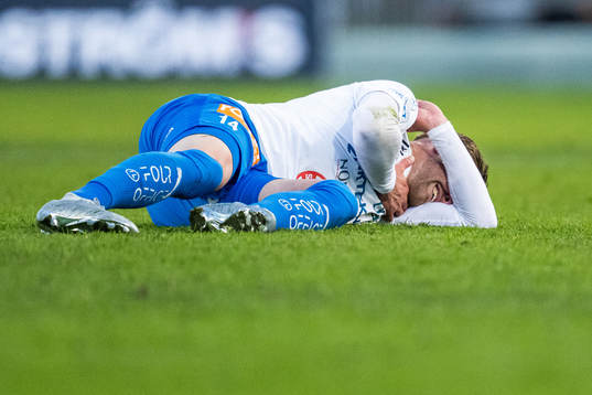 Värnamos Gustav Engvall har ont