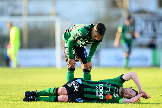 Varbergs Eliton Pardinho Toreta Junior och Robin Tranberg