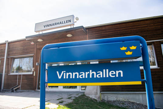 Exteriör vy av Vinnarhallen
