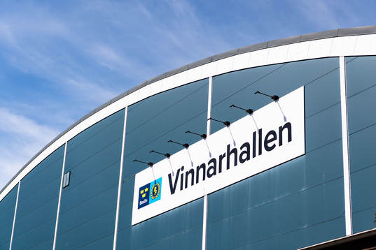 Exteriör vy av Vinnarhallen