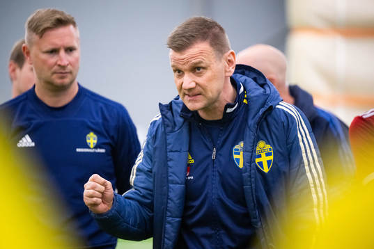 Förbundskapten Andreas Pettersson