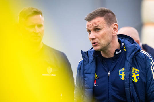 Förbundskapten Andreas Pettersson