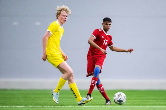 Lukas Wendahl Arnesson och Muzamil Abdullah