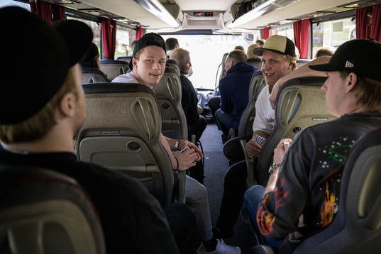 Alexander Nylander, Lucas Raymond, Fabian Zetterlund and