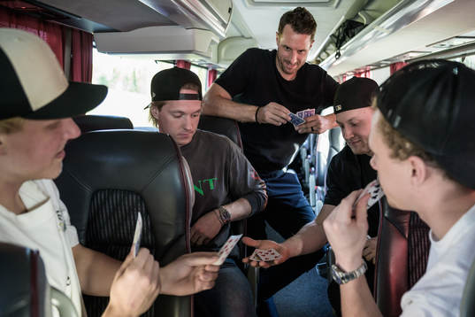 Fabian Zetterlund, Rasmus Sandin, Patrik Nemeth, Alexander